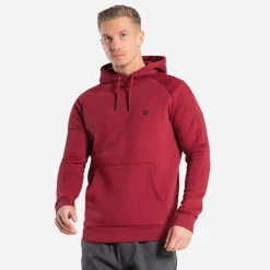 Bee Inspired Clothing Signature Raglan Hoodie - Deep Red Mens