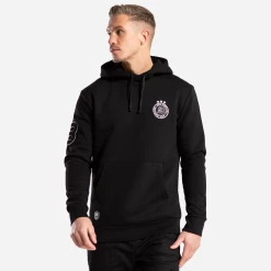Bee Inspired Clothing Mens Ajeti Overhead Hoodie - Black
