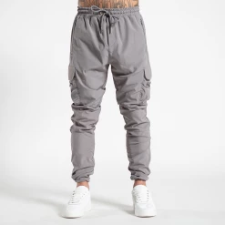 Bee Inspired Clothing Sale Signature Utility Cargo - Light Grey Signature Collection