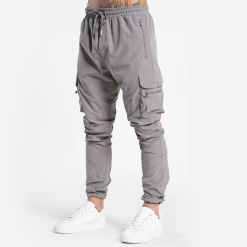 Bee Inspired Clothing Sale Signature Utility Cargo - Light Grey Signature Collection