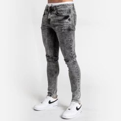 Bee Inspired Clothing Sale Niven Slim Fit Jeans - Light Grey