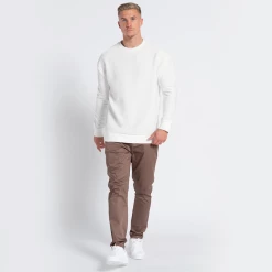 Bee Inspired Clothing Sale Rowe Crew Sweater - Ivory Hoodies & Sweatpants