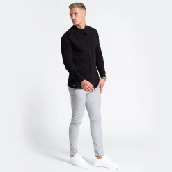 Bee Inspired Clothing Sale Signature Long Sleeve Shirt - Black Signature Collection