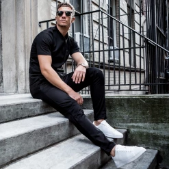 Bee Inspired Clothing Sale Bale Chino - Black