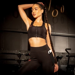 Bee Inspired Womens Sale Womens Evolve Sports Bra - Black