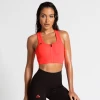 Bee Inspired Womens Sale Womens Evolve Sports Bra - Flame Red