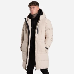 Bee Inspired Clothing Merge Longline Jacket - Sand