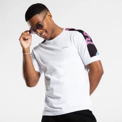 Bee Inspired Clothing Sale Volt Panel T-shirt - White/Multi