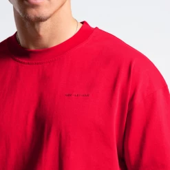 Bee Inspired Clothing Mens Diallo Relaxed T-shirt - Red