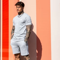 Bee Inspired Clothing Sale Classic Cotton Short - Grey Classic Collection