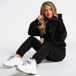 Bee Inspired Womens Sale Womens Signature Overhead Hoodie - Black