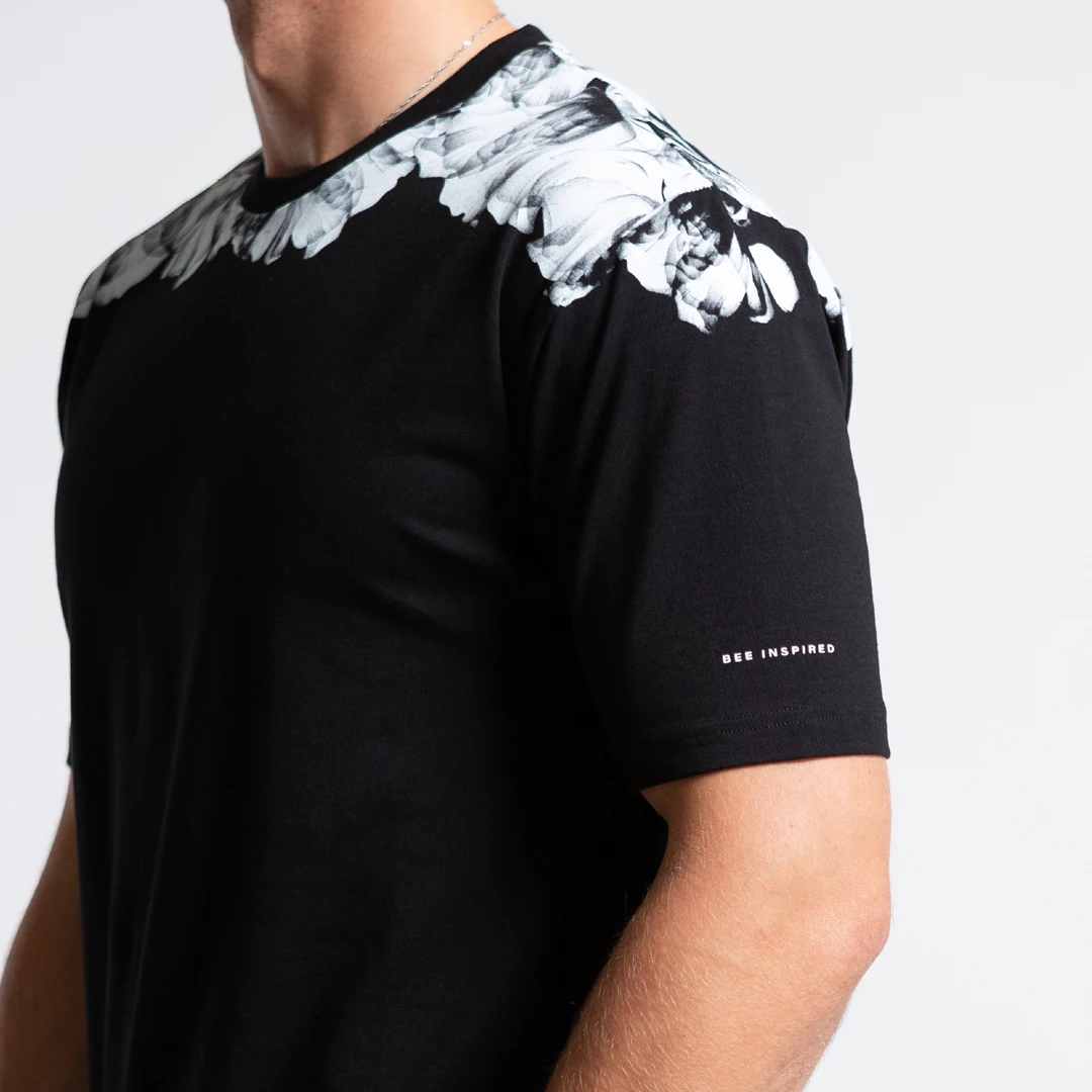 Budget 🧨 Bee Inspired Clothing Sale Eriksson T-shirt - Black/White T-Shirts 🤩 3 Bee Inspired Clothing Sale Eriksson T-shirt - Black/White T-Shirts