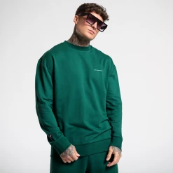 Bee Inspired Clothing Sale Moreno Crew Sweater - Mid Green