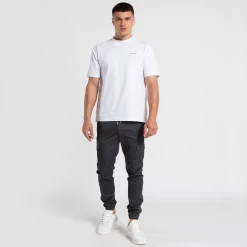 Bee Inspired Clothing Mens Rivero Cargo Pants - Charcoal