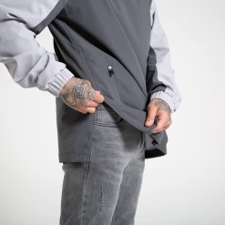 Bee Inspired Clothing Sale Devlin Technical Jacket - Light Grey/Grey Jackets & Coats