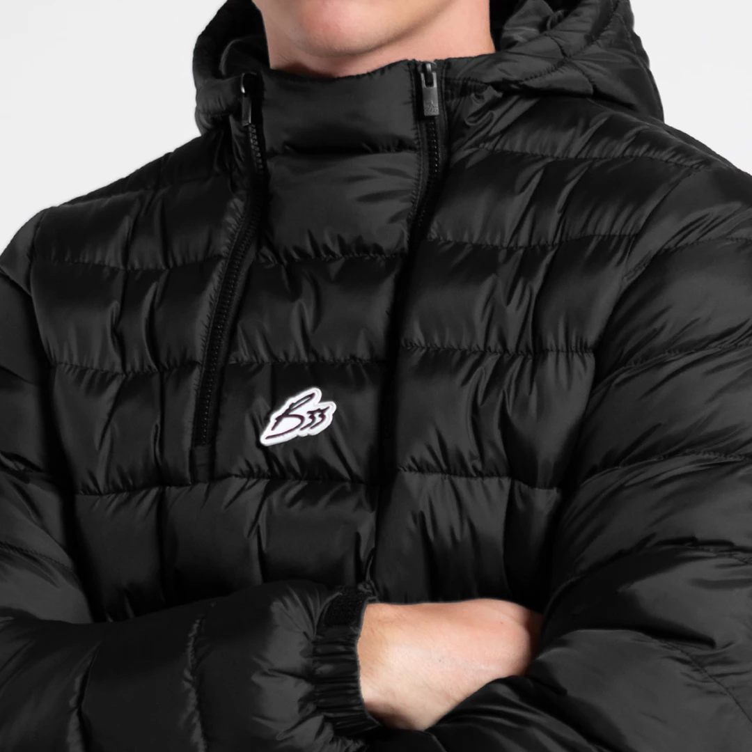 Buy ❤️ Bee Inspired Clothing Sale Dalot Overhead Jacket - Black Jackets & 🧥 Coats ⭐ 3 Bee Inspired Clothing Sale Dalot Overhead Jacket - Black Jackets & Coats