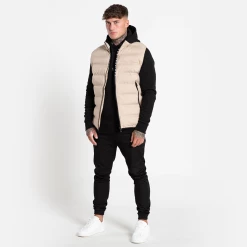 Bee Inspired Clothing Mens Merge Gilet - Sand