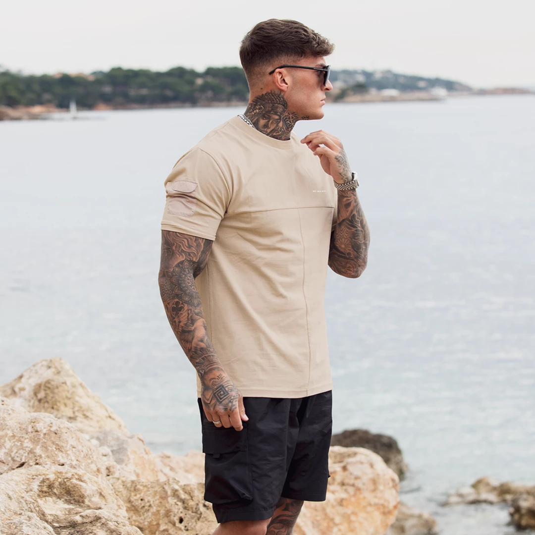 New 👍 Bee Inspired Clothing Sale Jota T-shirt - Sand T-Shirts 👍 6 Bee Inspired Clothing Sale Jota T-shirt - Sand T-Shirts