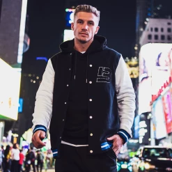 Bee Inspired Clothing Sale Montero College Jacket - Black