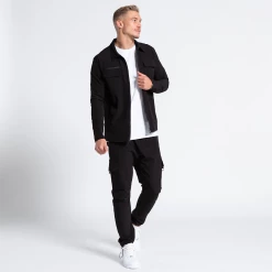 Bee Inspired Clothing Reus Zip Through - Black Mens