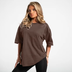 Bee Inspired Womens Womens Diallo Relaxed T-Shirt - Brown