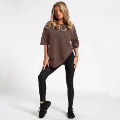 Bee Inspired Womens Womens Diallo Relaxed T-Shirt - Brown