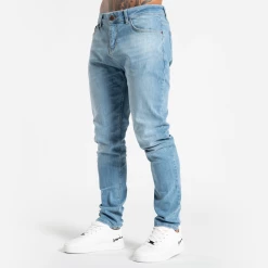 Bee Inspired Clothing Mens Diaz Loose Fit Jeans - Light Blue