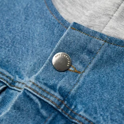 Bee Inspired Clothing Alvarez Denim Jacket - Grey Marl/Light Blue Jackets & Coats