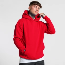 Bee Inspired Clothing Sale Hoodies & Sweatpants Diallo Relaxed Hoodie - Red