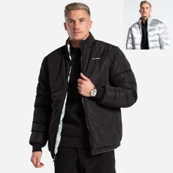 Bee Inspired Clothing Sale Jackets & Coats Visionary Reversible Jacket - Black/Silver