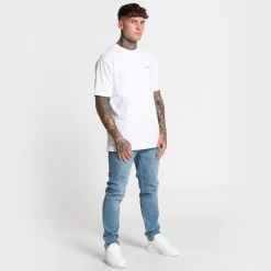 Bee Inspired Clothing Aguero Relaxed Fit Jeans - Light Blue
