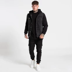 Bee Inspired Clothing Mens Lyndon Cargo Pants - Black