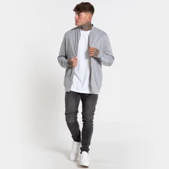 Bee Inspired Clothing Sale Clyne Zip Through - Light Grey