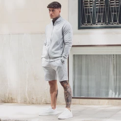 Bee Inspired Clothing Sale Clyne Zip Through - Light Grey