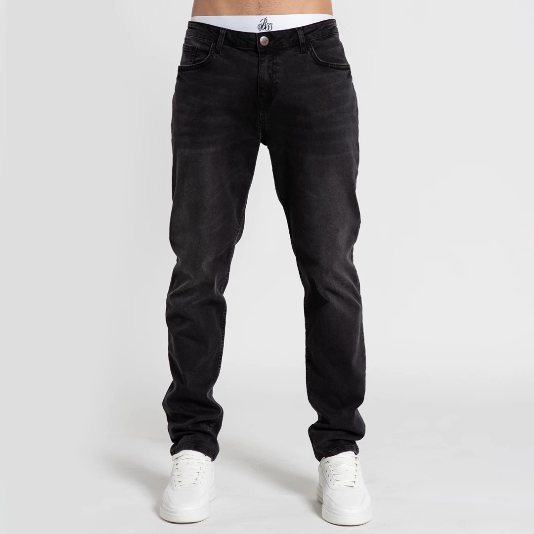 Hot Sale β€οΈ Bee Inspired Clothing Diaz Loose Fit π Jeans - Black βοΈ 2 Bee Inspired Clothing Diaz Loose Fit Jeans - Black