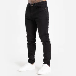 Bee Inspired Clothing Aguero Relaxed Fit Jeans - Black