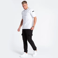 Bee Inspired Clothing Dusan Polo Shirt - White Mens