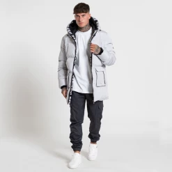 Bee Inspired Clothing Sale Jackets & Coats Lota Puffer Jacket - Light Grey