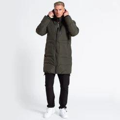 Bee Inspired Clothing Merge Longline Jacket - Khaki