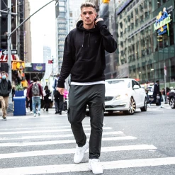 Bee Inspired Clothing Guardiola Cargo Pants - Grey Mens