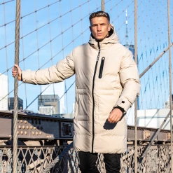 Bee Inspired Clothing Merge Longline Jacket - Sand