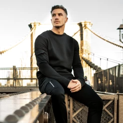 Bee Inspired Clothing Jordan Crew Sweater - Black Mens