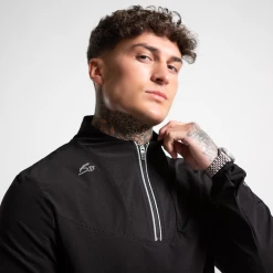 Bee Inspired Clothing Sale Hoodies & Sweatpants Evolution Funnel Neck - Black