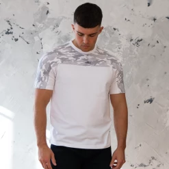 Bee Inspired Clothing Sale Ramirez Regular Fit T-shirt - White/Camo