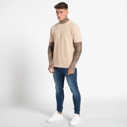 Bee Inspired Clothing Sale Calvert T-shirt - Sand