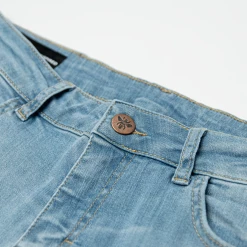 Bee Inspired Clothing Mens Diaz Loose Fit Jeans - Light Blue