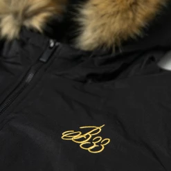 Bee Inspired Clothing Sale Lakin Bomber Jacket - Black/Gold Jackets & Coats