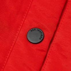 Bee Inspired Clothing Sale Lakin Bomber Jacket - Red Best Sellers