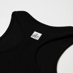 Bee Inspired Womens Sale Womens Level Up Racer Crop Vest - Black
