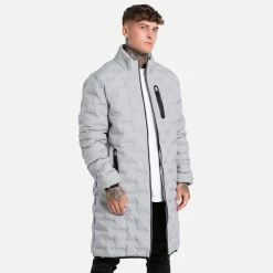 Bee Inspired Clothing Sale Best Sellers Draper Longline Jacket - Light Grey